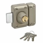 YALE - YV25DE-40 Double cylinder lock 5 pins diameter 23 mm - length 40 mm - 4 keys - beige - Image 2