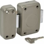 YALE - YV25C-35 Cellar lock cylinder 5 pins diameter 23 mm - length 35 mm - 4 keys - beige