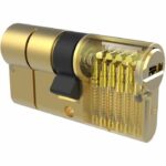 YALE Releasable Lock Cylinder - For Exterior / Entrance Door - 10 Pins - 5 Keys - 30 x 40 mm – Bild 4