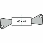 YALE Releasable Lock Cylinder - For Exterior / Entrance Door - 10 Pins - 5 Keys - 40 x 40 mm - Image 5