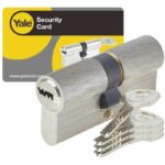 YALE Releasable Lock Cylinder - For Exterior / Entrance Door - 6 Pins - 4 Keys - 30 x 40 mm - Image 2