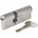 YALE Releasable Lock Cylinder - For Exterior / Entrance Door - 6 Pins - 4 Keys - 30 x 50 mm