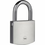 Brass Padlock - YALE - Y120DB/60/135/1 - Exterior - Chrome 60 mm - Anti Rust - High Weather Resistance - Image 2