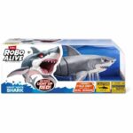 Interactive Toy - ZURU - Shark Attack Robo Alive - Great White Shark with Realistic Movements and Glowing Eyes - Image 2