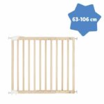 Badabulle Deco Pop Wood Safety Barrier Extensible Fixing Pressure & Screw (63.5 - 106cm) - Image 3