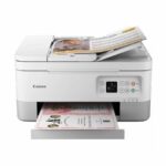 Multifunction Printer - CANON - PIXMA TS7451i - 2 FINE Cartridges - Compatible with Pixma Print Plan - Color - WIFI - White – Bild 2