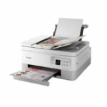 Multifunction Printer - CANON - PIXMA TS7451i - 2 FINE Cartridges - Compatible with Pixma Print Plan - Color - WIFI - White – Bild 3