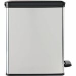 Slim Bin - SLIM BIN - CURVER - 25L - Compact design - 41 x 27 x 55 cm - Metallic grey - Image 5