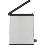 Slim Bin - SLIM BIN - CURVER - 25L - Compact design - 41 x 27 x 55 cm - Metallic grey - Image 6