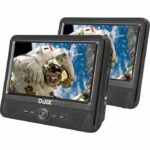 DJIX PVS906-50SM 9 portable DVD player - Double screen - 2 hour battery life - Black – Bild 2