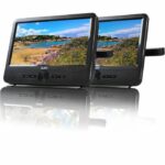 DJIX PVS906-50SM 9 portable DVD player - Double screen - 2 hour battery life - Black – Bild 5