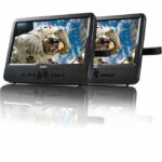 DJIX PVS906-50SM 9 portable DVD player - Double screen - 2 hour battery life - Black – Bild 6