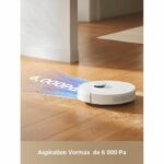 Robot Vacuum Cleaner - DREAME D10 Plus Gen 2 - 6000 Pa - 400 ml - White – Bild 4
