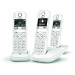 GIGASET Landline Telephone AS690 Trio White – Bild 2