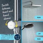 Shower column with manual diverter - Water saving - GROHE Vitalio Comfort 250 - Chrome - 26986001 - Image 5