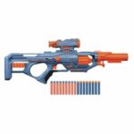 NERF - Elite 2.0 - Eaglepoint RD-8 Blaster, 8-Dart Barrel, Detachable Sight and Barrel, 16 Nerf Darts