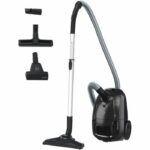 HOOVER HE1 - Compact and Powerful Bagged Cylinder Vacuum Cleaner - Large 2.5L Capacity - High Performance on Hard Floors and Carpets