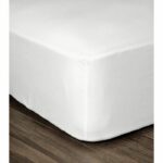 Lovely Home Drap 100% cotton cover 160x200x25 cm white