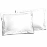 LOVELY HOME Set of 2 Pillowcases 100% cotton 50x70 cm - White - Image 2