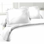 LOVELY HOME Set of 2 Pillowcases 100% cotton 50x70 cm - White