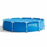 Intex - 28202NP - Kit Metal Pool Metal Frame Tubular Round Ø 3.05 x 0.76m
