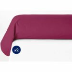 Set of 2 bolster cases - LOVELY HOME - LH71602 - 85 x 185 cm - Fuchsia