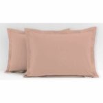 Set of 2 pillowcases - LOVELY HOME - LH71619 - 50 x 70 cm - Pink – Bild 2