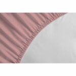 Fitted sheet - LOVELY HOME - LH71629 - 90x190+30 cm - Pink – Bild 2