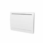 Fixed electric radiator with dry ceramic inertia 1000W OCEANIC Rubis - Curved design - White - NF – Bild 3