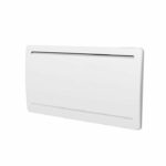 Fixed electric radiator with dry ceramic inertia 1500W OCEANIC Rubis - Curved design - White - NF - Image 3