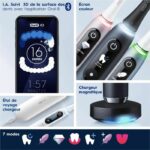 Oral -B io 9 - black electric teeth brush - Bluetooth connected, 1 brush, 1 charger travel case, 1 magnetic pouch - Image 5