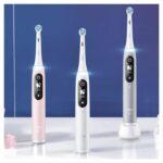 Oral-B iO 6S Gray Bluetooth Connected Electric Toothbrush, 2 Brush Heads, 1 Travel Case - Image 4