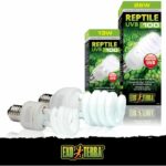 UVB compact fluorescent bulb for terrarium - EXO TERRA - Reptile UVB 100 - Tropical and subtropical climate 26W - Image 4