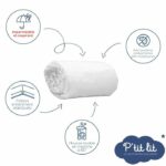 Set of 2 Anti-Mite Baby Mattress Protectors - 70x140 cm - Waterproof Mattress Cover - 100% cotton terry - Absorbent - Oeko Tex – Bild 2