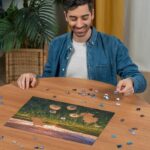 Puzzle 500 pieces Dandelions at dusk, Ages 12 and up, Premium quality puzzle, 12000592, Ravensburger - Image 3