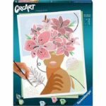 CREART 30x40 cm - Flowers on My Mind - Series B Art Number - 00020275 - From 12 years old