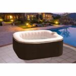 SUN SPA Square inflatable inflatable spa - 6 people - 1, 85 x H 0, 65 m - Image 2