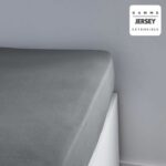 TODAY ESSENTIAL TODAY CHARD - 90 x 190+25 cm - 1 person - 100% Cotton Jersey - Steel - Image 3
