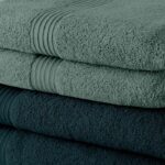 Set of 5 TODAY Bath Sheets 70x130 cm 100% Cotton - 3 peacock + 2 cecidon – Bild 2