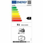 TOSHIBA 43UA2363DG - 43'' (108 cm) LED TV - 4K UHD 3840x2160 - Dolby Vision - Android connected TV - 3xHDMI - WiFi - Image 4