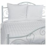 TODAY PRESTIGE TODAY BLATE - 220 x 240 cm - 2 people - 100% cotton satin - chalk - Image 2