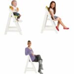 Sit Up III Wooden High Chair - ROBA - Height Adjustable - White – Bild 4