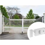 Horizontal mortise lock - YALE - YAH37G - White - 2 Keys supplied - Left version - Grille and Gate - Image 3