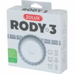 ZOLUX Silent exercise wheel for small rodents suitable for Rody3 cages - Rodylounge - White - Image 2