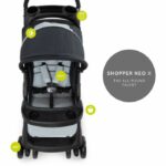 HAUCK Neo II Shopper Cane Stroller - Silver caviar - Image 4