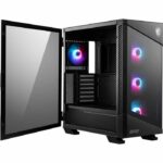 PC Case - MSI - MPG VELOX 100R - Black (306-7G18R21-809) - Image 4