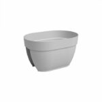 Jardiniere – ARTEVASI – CAPRI CAMPANA – Balcony – 40 ma – Light gray