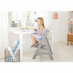 HAUCK Scalable Wooden Baby High Chair Alpha + / gray - Image 6