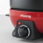 Hkoenig alp1800 - Red and black electric fondue device - Image 4