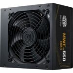 COOLER MASTER MWE Bronze 550W V2 - Power supply 550W - 230V (Certified 80 Plus Bronze 5 years warranty) Flat cables black